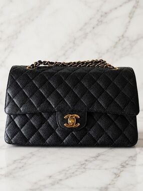 Chanel Medium 24K Classic Double Flap